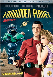 Forbidden Planet DVD-omslag
