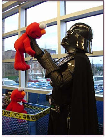 Darth Vader peiker endå ein gong