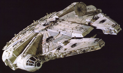 Romskipet Millennium Falcon i Star Wars
